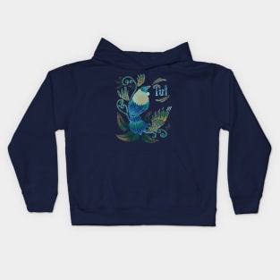 Tui bird Kids Hoodie